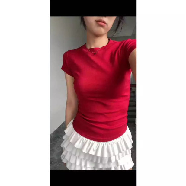 [Peinn] [COTTON MỊN] Áo Nữ Thắt Eo Ôm Body Chất Thun Cotton Co Dãn Mát Mẻ_666