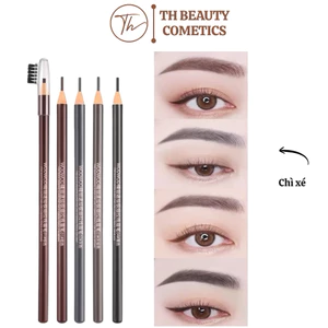 Chì kẻ mày WODWOD cứng phẩy sợi Eyebrow Pencil sắc nét chuyên dùng cho Makeup trang điểm