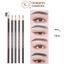 Chì kẻ mày WODWOD cứng phẩy sợi Eyebrow Pencil sắc nét chuyên dùng cho Makeup trang điểm