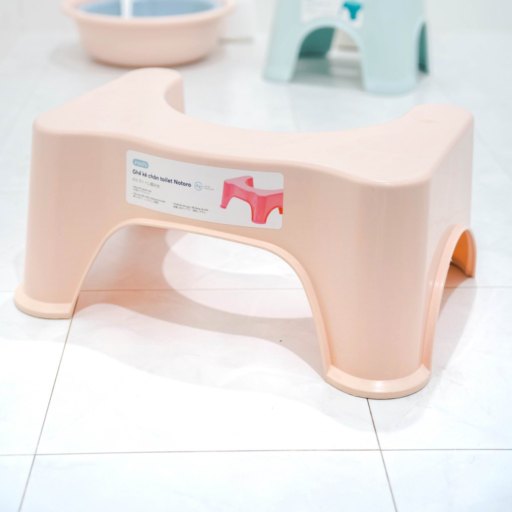 Ghế kê chân toilet bồn cầu Notoro inochi chống táo bón, đi vệ sinh đúng cách, thoải mái