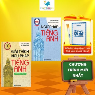 Sách - Combo Ngữ pháp tiếng anh, Giải thích ngữ pháp tiếng anh - Mai Lan Hương