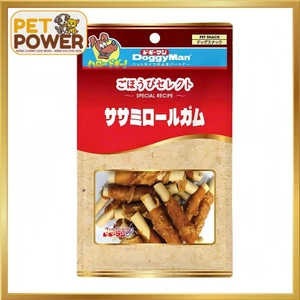Snack cho chó DoggyMan Que cuốn thịt gà mini 20 cây