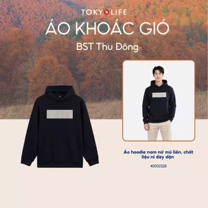 Áo hoodie nam nữ mũ liền, chất liệu nỉ dày dặn TOKYOLIFE 40002328