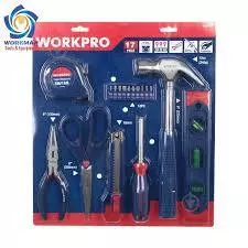 Bộ dụng cụ gia đình 17 món WORKPRO W009034