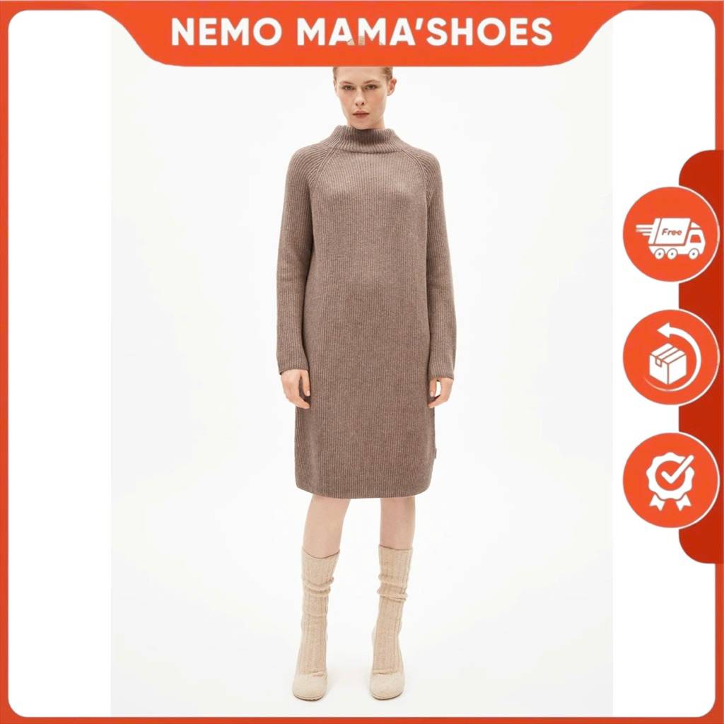 H&M ĐẦM LEN NỮ SUÔNG TAY DÀI (221107169)