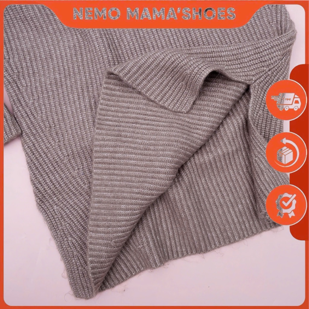 H&M ĐẦM LEN NỮ SUÔNG TAY DÀI (221107169)