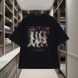 【UNISEX】Áo Thun Form Rộng - Phong Cách Streetwear Hàn-Mỹ Pha Trộn Độc Đáo - Thiết Kế Basic, Phối Đồ Dễ Dàng