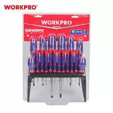 Bộ Tua Vít 18 Chi Tiết Có Giá Đựng WORKPRO W000807