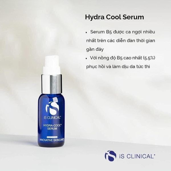Serum dưỡng Ẩm làm dịu da IS Clinical Hydra Cool Serum 30ml/60ml