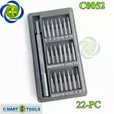 BỘ TUA VÍT SỬA ĐỒNG HỒ - ĐIỆN TỬ 22 CHI TIẾT CMART C0052