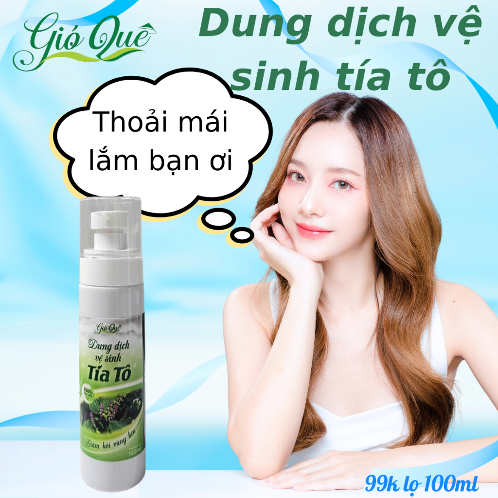 Dung dịch vệ sinh tía tô