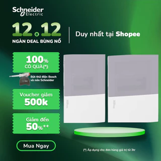 Tủ điện nhựa âm tường cửa mờ IP40 Schneider MIP22104T MIP22106T MIP22108T MIP22112T MIP22118T MIP22212T MIP22312T