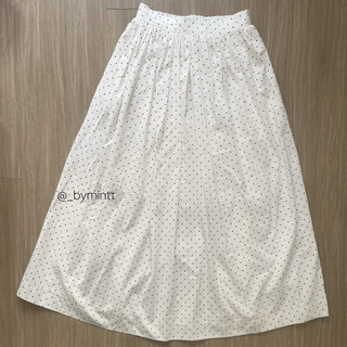 Puka Shirt | Chân váy chấm bi dáng dài tiểu thư, nữ tính | Bymintt