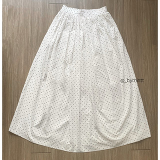Puka Shirt | Chân váy chấm bi dáng dài tiểu thư, nữ tính | Bymintt