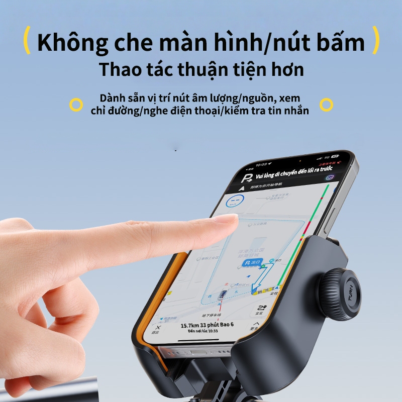 Giá đỡ điện thoại cho xe điện, giá đỡ định vị, giá đỡ điện thoại cho xe giao hàng, xe máy chống rung