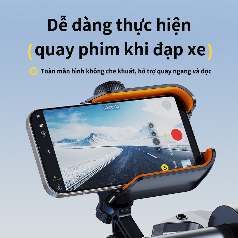 Giá đỡ điện thoại cho xe điện, giá đỡ định vị, giá đỡ điện thoại cho xe giao hàng, xe máy chống rung