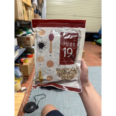 GÓI 1kg Gạo Ngũ Cốc 19 và 15 Loại Hạt Nhập khẩu Hàn Quốc