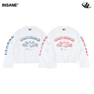Áo Thun Tay Dài InsaneClo SILENT PEAKS LONGSLEEVE Form Boxy Unisex Vải Thun Cotton 2 Chiều
