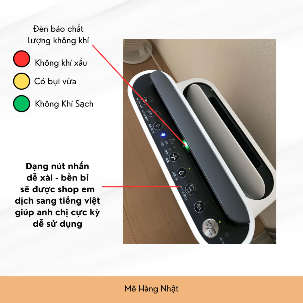 Sharp Máy Lọc Không Khí Cân Bằng Độ Ẩm - Công Suất 54-77W Cho Phòng 40-60m2 - Lọc Bụi PM2.5 & Plasmaion Khử Khuẩn - Bù Ẩ