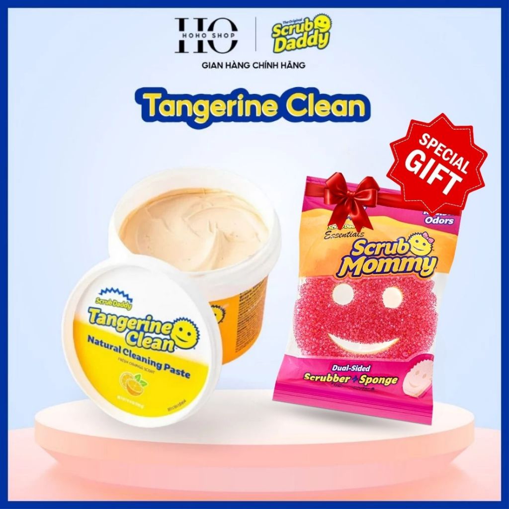 Chất Tẩy Rửa Đa Năng Tangerine Clean Chính Hãng Scrub Daddy, Tẩy Gỉ ...