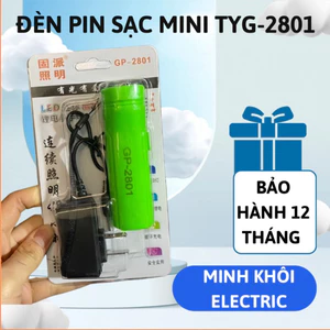 Đèn pin sạc TYG-2801,đèn pin mini,đèn pin nhỏ gọn,đèn pin giá rẻ,đèn pin led sạc điện,đèn pin cầm tay,đèn sạc cắm điện,đ