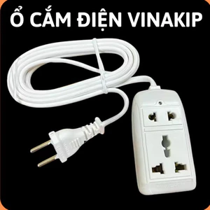 Ổ cắm điện Vinakip dây 2m và 3m,ổ cắm kéo dài,ổ cắm nối,ổ cắm đa năng,ổ điện,ổ điện dây,ổ điện gia đình,ổ điện văn phòng