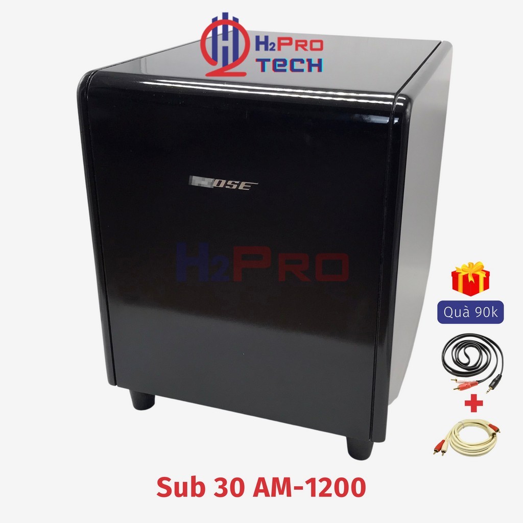 Loa Trầm Bass 30 AM1200 350W Cao Cấp - Tặng Dây AV, Loa Sub Điện 30 Bass Hầm Siêu Trầm - H2Pro Tech