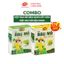 Bột Rau Má Đậu Xanh Cốt Dừa + Rau Má Đậu Xanh (Hộp 12 gói x 15g)