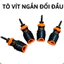 Tô vít ngắn đổi đầu,tua vít mini, tuốc nơ vít đổi đầu,tô vít đa năng, tua vít 2 đầu, tô vít ngắn cầm tay, tua vít đa năn