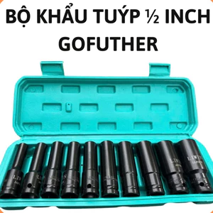 Bộ khẩu tuýp dài khí nén,đầu tuýp dài 1/2 inch,đầu tuýp chịu lực,tuýp tháo lắp bulong ốc vít,khẩu tuýp khí nén,đầu khẩu