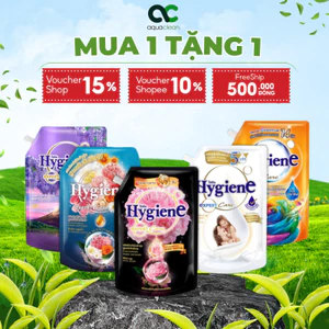 Túi Nước Xả vải Hygien Thái Lan siêu Thơm 1150ml, 1300ml chống tĩnh điện hương hoa tự nhiên dung tích lớn