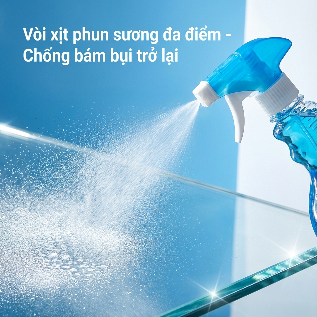 Nước lau kính Siêu Nhanh 600ml Fily Chai Xịt Lau Cửa Kính Đa Năng Sạch Trong Suốt Không Tỳ Vết