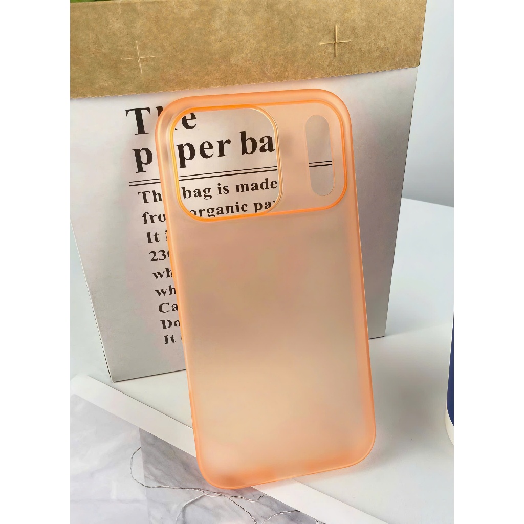 Ốp lưng nhám mềm siêu mỏng chống bám vân tay dành cho iphone 17 16 15 14 13 12 pro promax plus air - N2