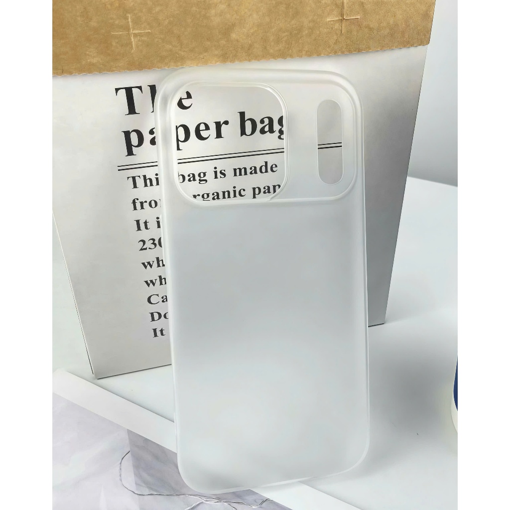 Ốp lưng nhám mềm siêu mỏng chống bám vân tay dành cho iphone 17 16 15 14 13 12 pro promax plus air - N2