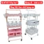 Kệ 3 tầng đa năng loại 1 Khung sắt - kệ đa năng 3 tầng bỉm sữa - kệ để đồ sơ sinh - kệ để đồ spa
