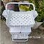 Kệ 3 tầng đa năng loại 1 Khung sắt - kệ đa năng 3 tầng bỉm sữa - kệ để đồ sơ sinh - kệ để đồ spa