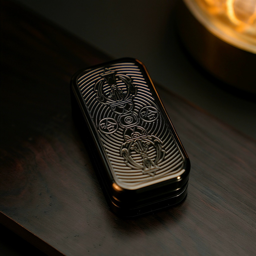 Fidget Slider Tiếng Chuông Haloo Player - Fidget EDC Kim Loại - Đồ