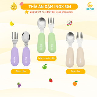 Set Ăn Dặm Inox Cho Bé, Combo Bát, Khay, Yếm, Thìa, Cốc Inox 304 An Toàn, Tiện Lợi, Bền Đẹp