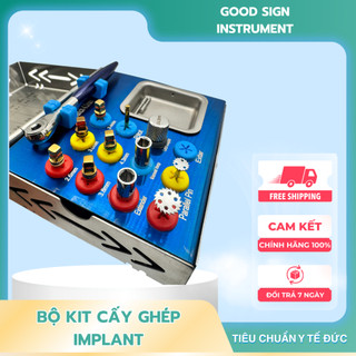 Bộ kit cấy ghép implant, bộ phẫu thuật nha khoa chuyên dụng