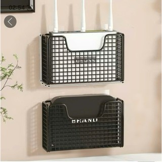 Kệ Đựng Đồ Sau Cánh Tủ, Treo Tường Không Cần Khoan Đục, Kệ Đa Năng Kèm Miếng Dán Tường Tiện Lợi, Chất Liệu Sắt Tĩnh Điện