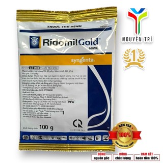 Thuốc Trừ Bệnh Cây Trồng Ridomil Gold (Gói 100g)