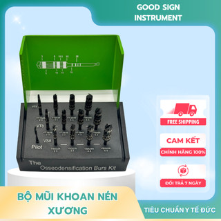 Bộ kit khoan nén xương, Kit nén xương cao cấp, dụng cụ phẫu thuật nha khoa