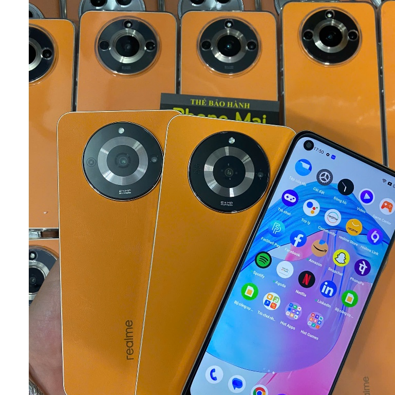 Điện thoại Realme 11 5G (8GB/256GB) Màn Super AMOLED 90Hz , Dimensity 6020 , Rom tiếng việt - Hàng nhập khẩu
