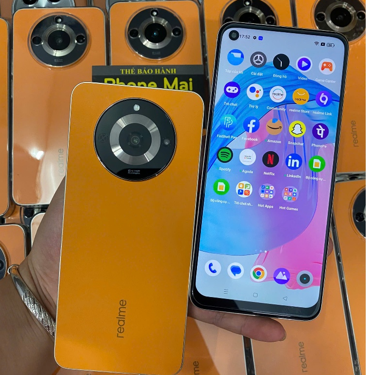 Điện thoại Realme 11 5G (8GB/256GB) Màn Super AMOLED 90Hz , Dimensity 6020 , Rom tiếng việt - Hàng nhập khẩu