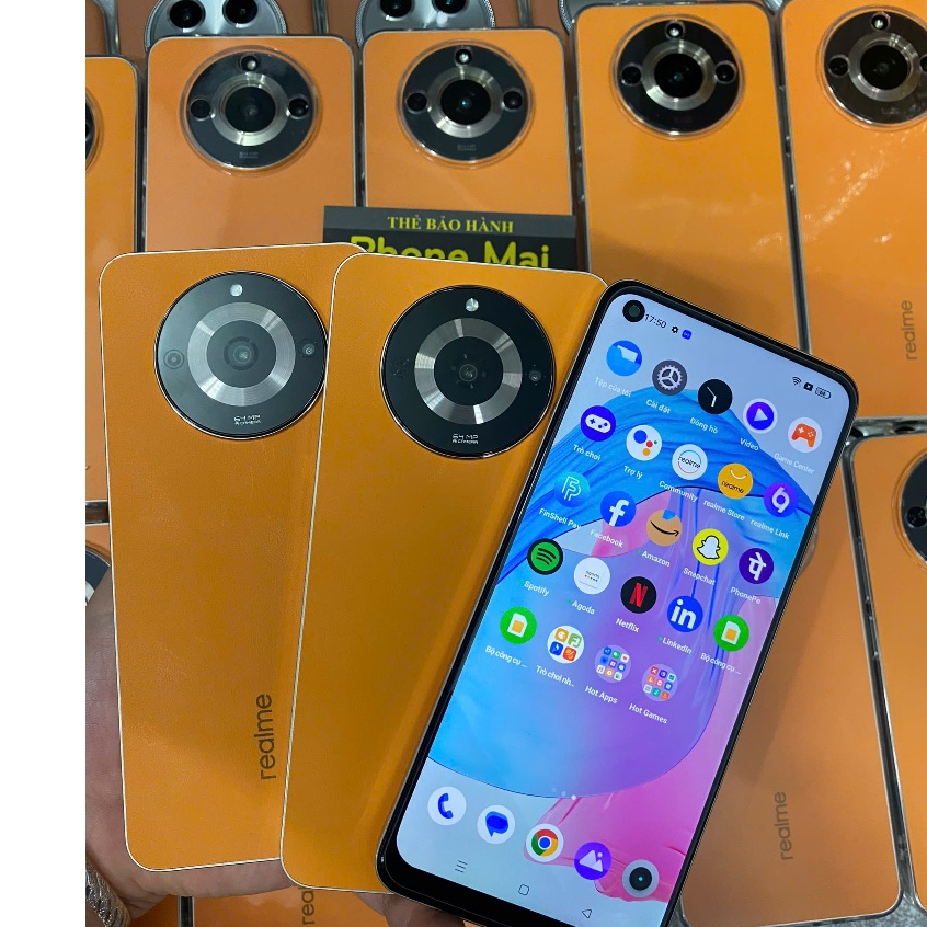 Điện thoại Realme 11 5G (8GB/256GB) Màn Super AMOLED 90Hz , Dimensity 6020 , Rom tiếng việt - Hàng nhập khẩu