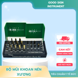 Bộ mũi khoan nén xương, Dụng cụ phẫu thuật nha khoa cao cấp