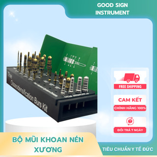 Bộ mũi khoan nén xương, Dụng cụ phẫu thuật nha khoa cao cấp