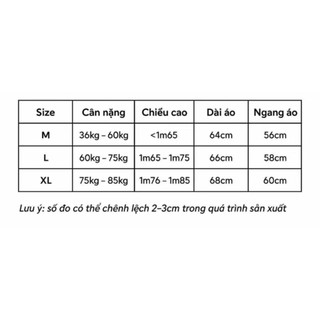 Áo thun cổ tròn unisex, áo phông