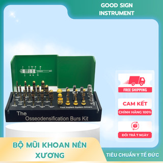 Bộ mũi khoan nén xương, dụng cụ phẫu thuật chỉnh hình