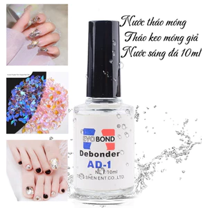 Nước sáng đá AD - Nước tháo móng nail 10ml